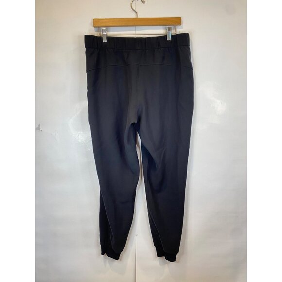 Lululemon Black On The Fly Jogger Pant Elastic Waist Women's Size 10 W5BZDS - Picture 2 of 5